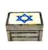 Star Of David With Mother of Pearl Wooden Box